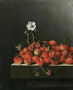 adrien-coorte-1660-1707-natura-morta-con-fragole-1705-royal-picture-gallery-mauristhuis-the-hague